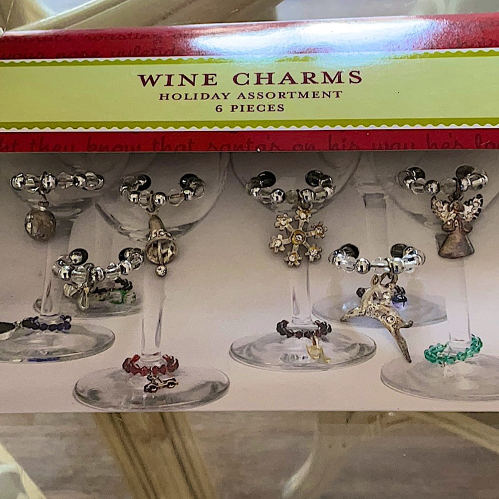 Wine glass charms ! New!